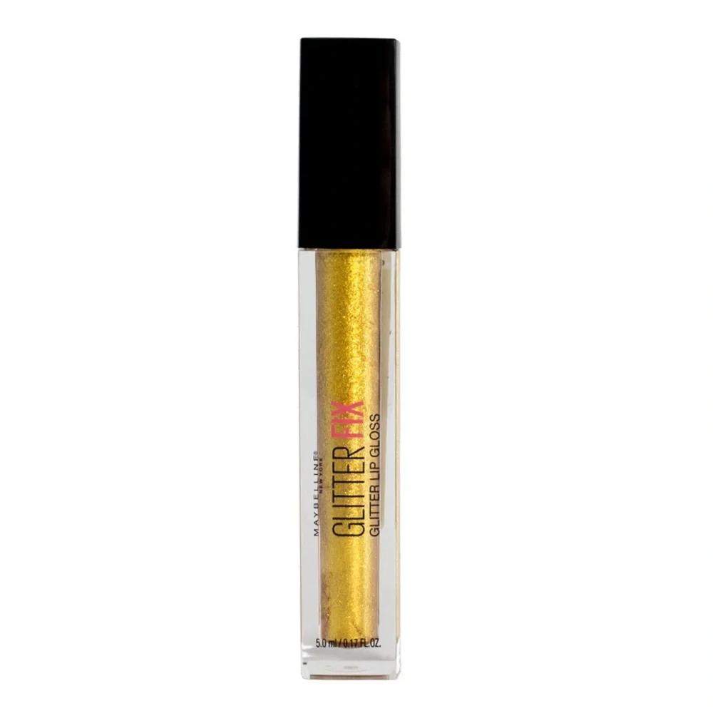 Maybelline Glitter Fix Lip Gloss 60 Gold Boost